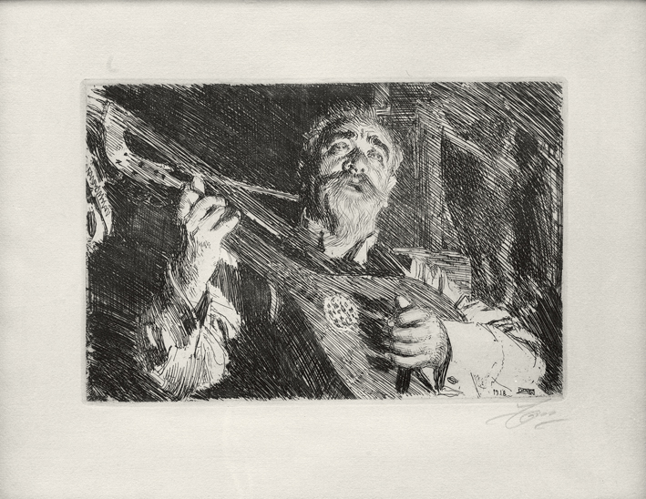  安德斯·莱奥纳德·佐恩 Anders Leonard Zorn —— 佐恩(素描) (86)